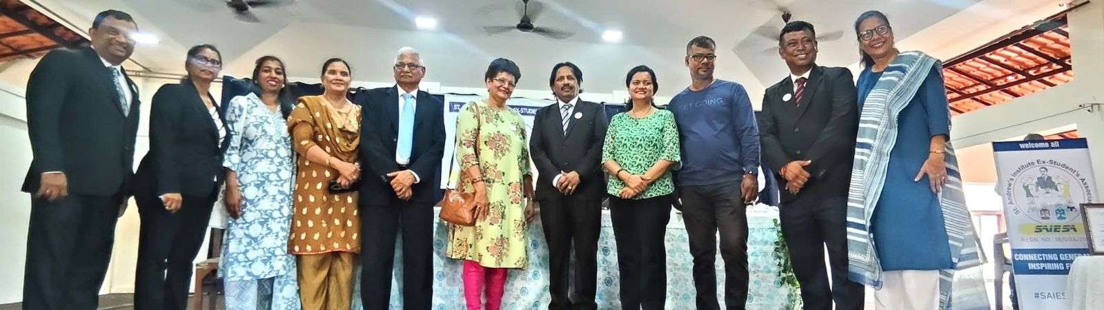 SAIESA committee members and Institute staff at a recent association gathering